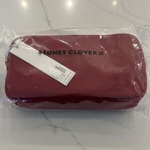 Stoney Clover Lane Burgundy Pouch NWT